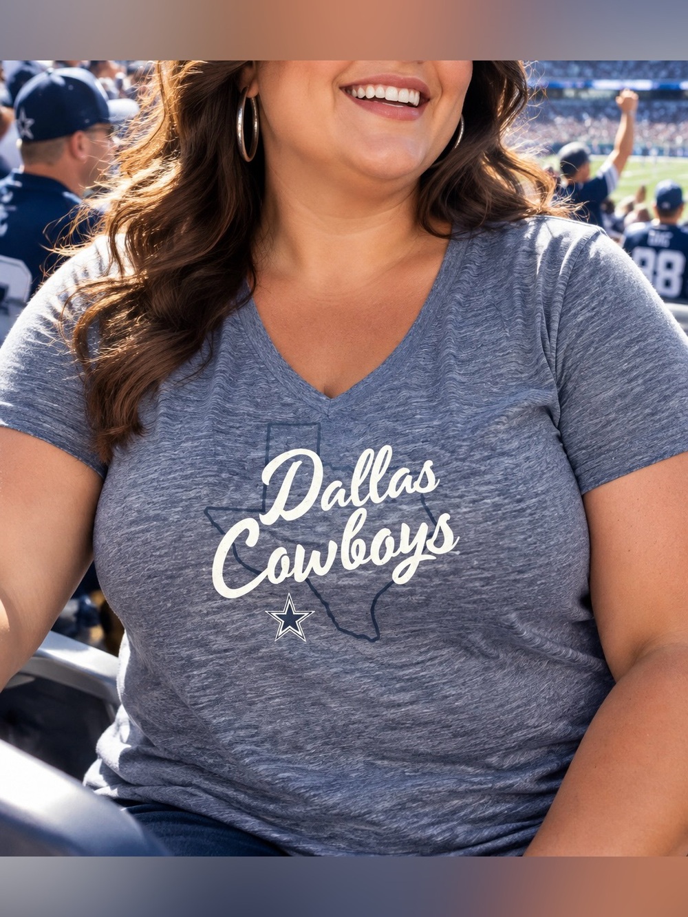 NFL Dallas Cowboys V-Neck Tee